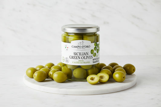 Sicilian Green Castelvetrano Olives