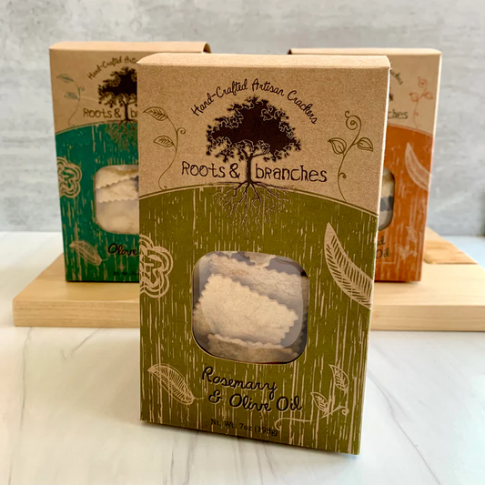 Rosemary and Olive Oil crackers