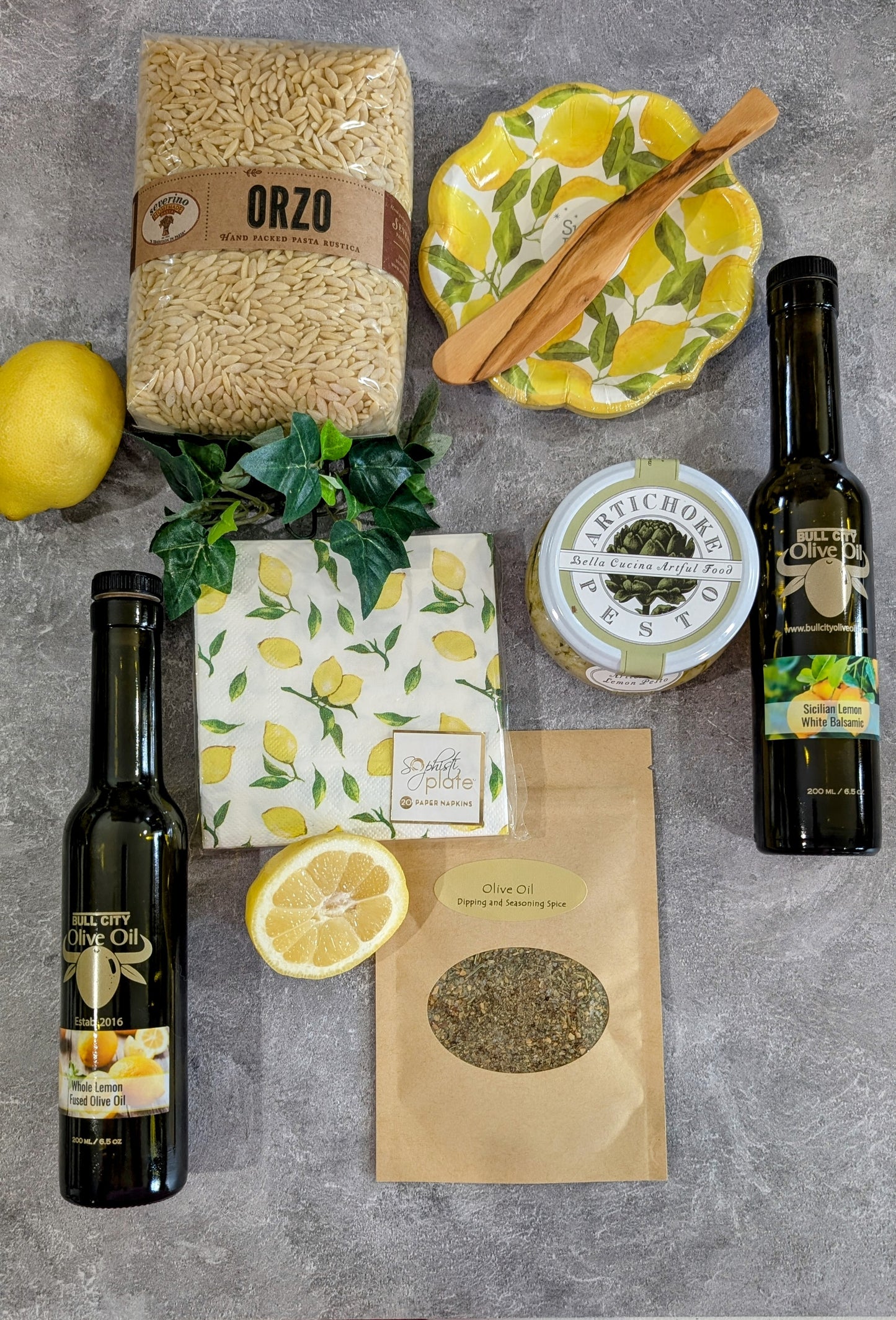 Luxurious Lemon Basket