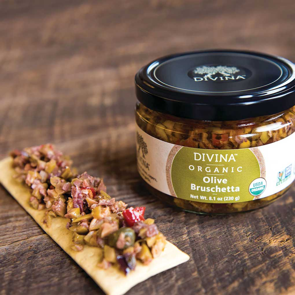 Organic Olive Bruschetta