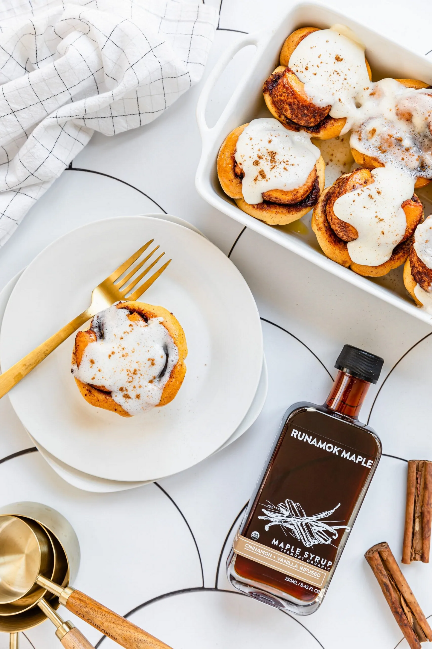 Cinnamon Vanilla Infused Maple Syrup