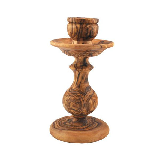 Olive Wood Candlesticks