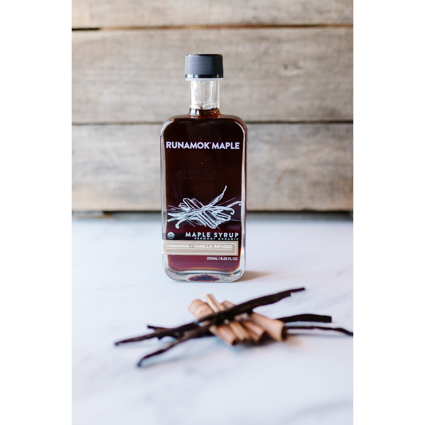 Cinnamon Vanilla Infused Maple Syrup