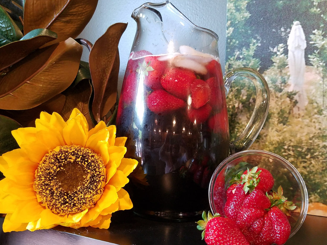 Strawberry Balsamic Sangria