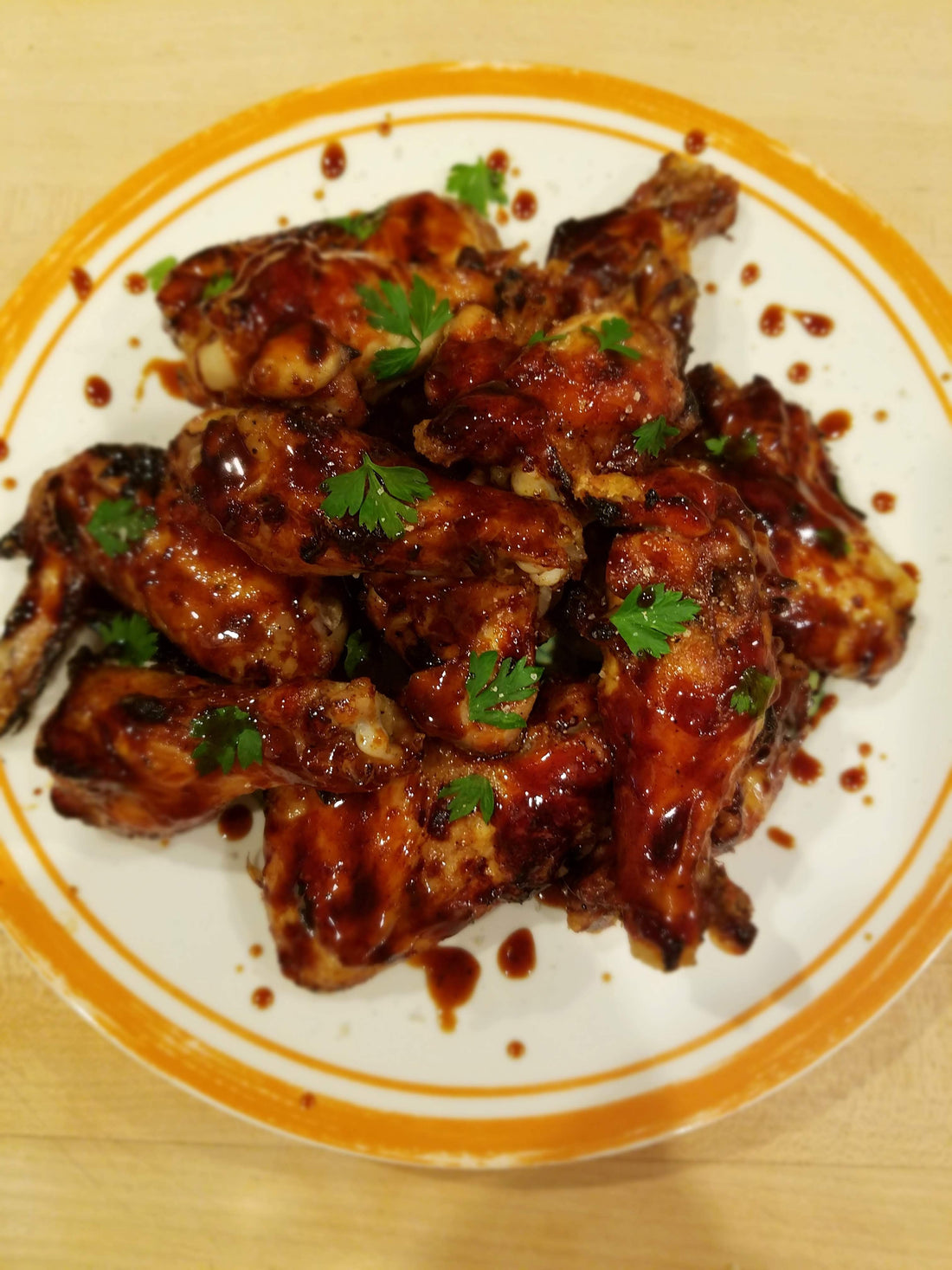 SUPER  Baked Chicken Wings