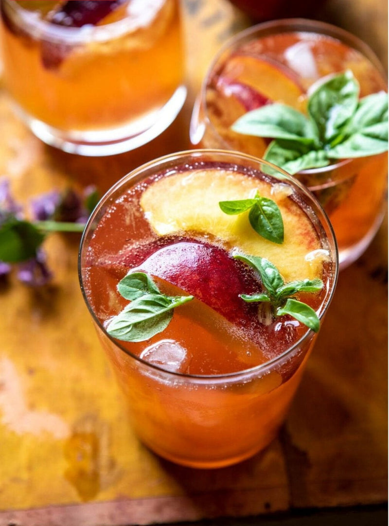 Peachy Keen Balsamic Spritz