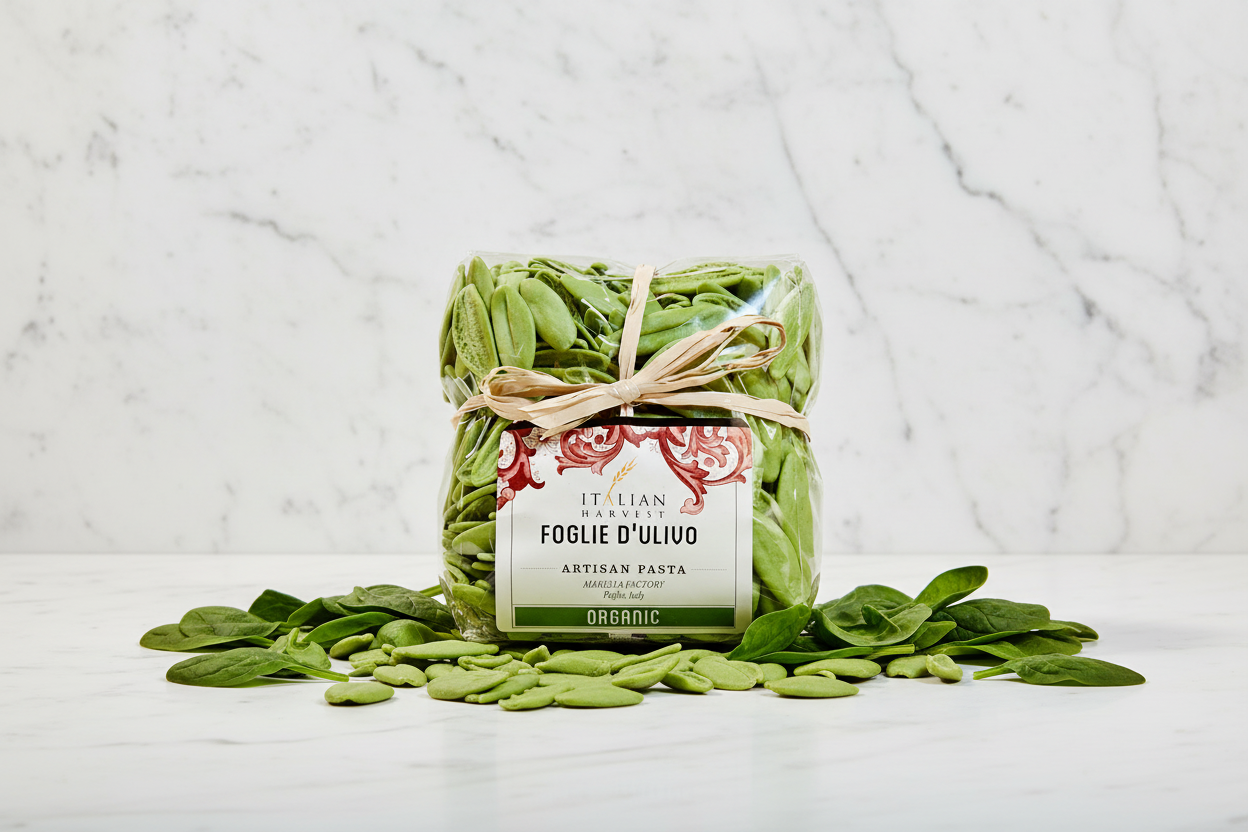 Olive Leaf Spinach Pasta (Organic)