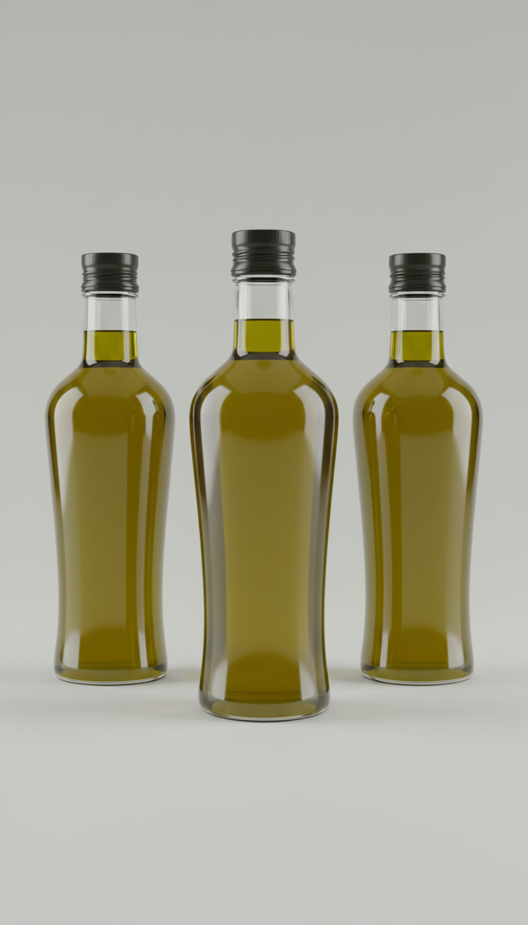 Extra Virgin Olive Oil Glass Bottle