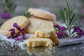 Salted Rosemary Shortbread