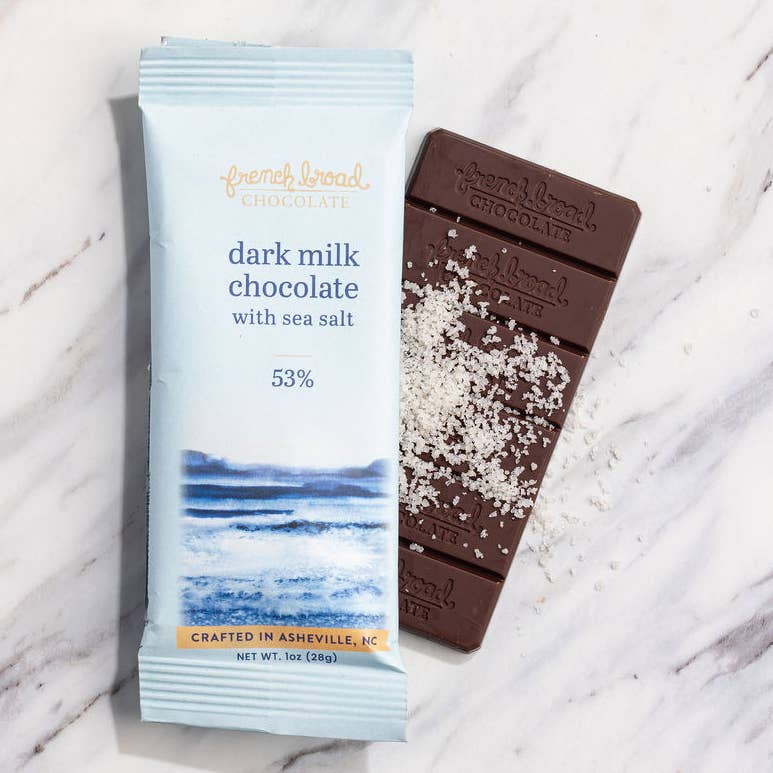 Dark Milk Chocolate with Sea Salt Bar