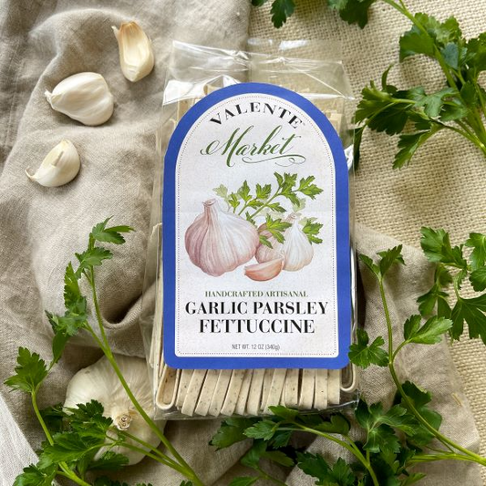 Garlic Parsley Fettucine