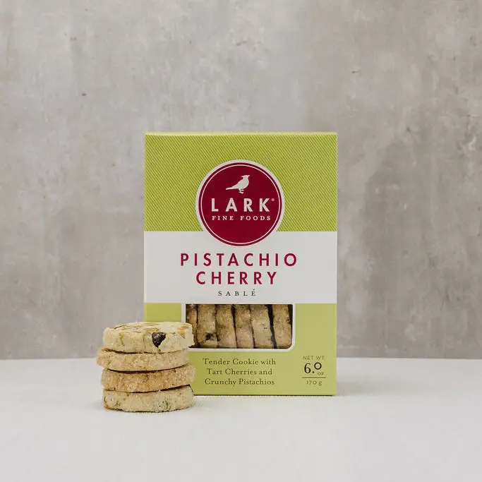 Pistachio Cherry Shortbread