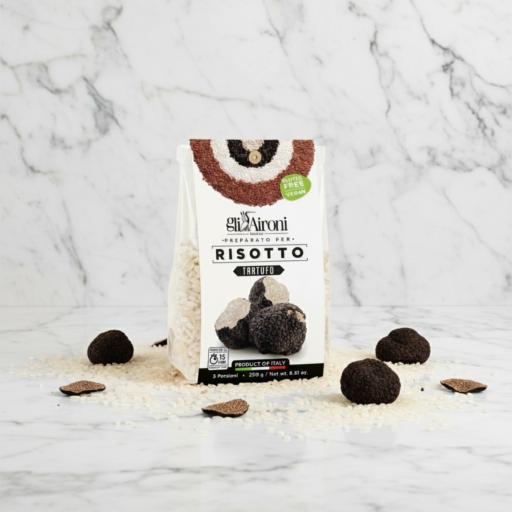 Tartufo Risotto Mix – Bull City Olive Oil Co.