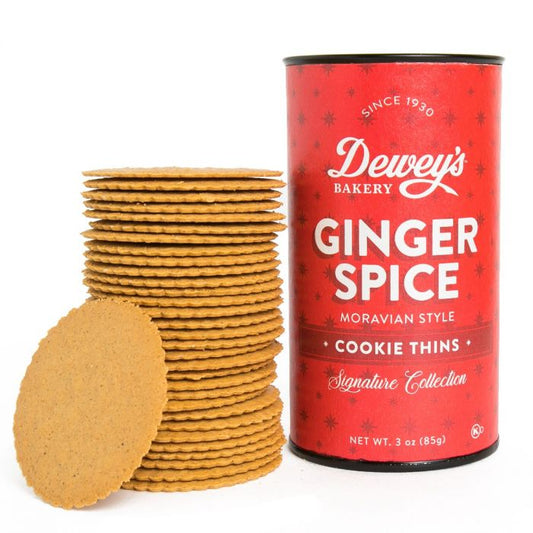 Dewey's Ginger Spice Moravian Cookies