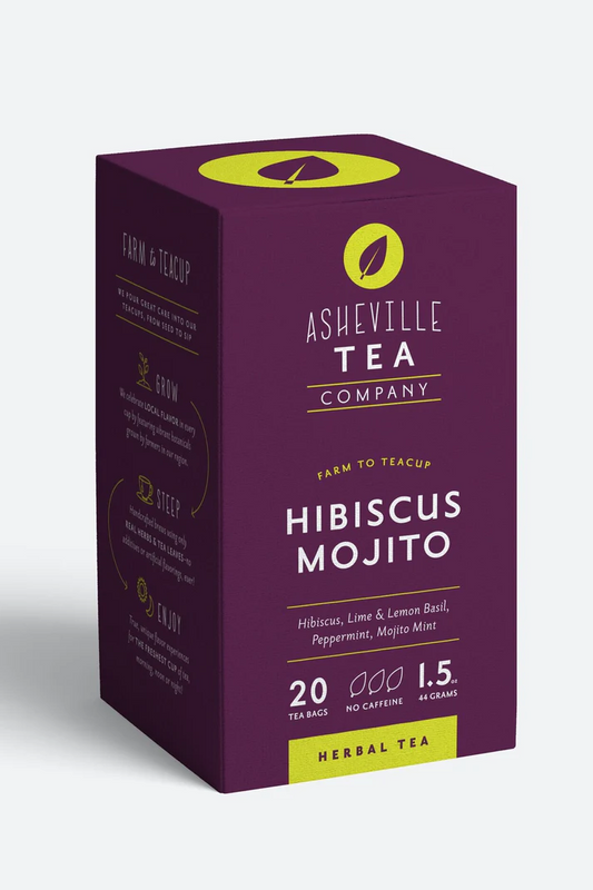 Hibiscus Mojito Tea- Asheville Tea Co.