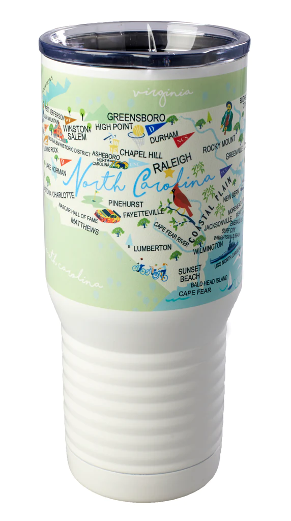 North Carolina Thermal Tumbler (20oz)