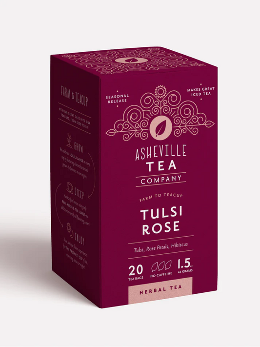Tulsi Rose Tea - Asheville Tea Co.